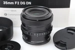Sigma 35MM F2 Dg Dn For Leica Mount Mirrorless Lens From Jp M6618-3X4. Fixed Price $565.00.