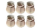Upgradelights Eggshell Silk 3.5 Inch Mini Bell Clip On Chandelier Lampshade 2.5X. Fixed Price $86.89.