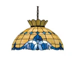 Meyda Lighting 20'W Baroque Pendant, Beige Lt Blue - 31202. Fixed Price $572.40.