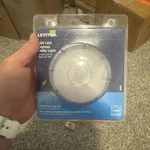 Leviton R50-09850-000 10-WATT Led Ceiling Keyless Lamp Holder, White. Fixed Price $8.00.