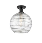 Innovations Lighting 616-1F-15-10 Athens Semi-flush 10"W Matte Black /. Fixed Price $231.00.