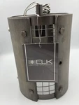 Elk Lighting 15321/1 Halstead Dark Wood Pendant Rustic Fixture. Fixed Price $70.00.