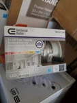 Commercial Electric 6 Led Color-changing Recessed Trim 750 Lumens 2700K-4000K. Fixed Price $35.99.