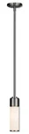 Livex Lighting 52111 Weston Mini Pendant - Nickel. Fixed Price $171.96.