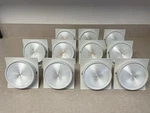 (lot Of 11 ) Juno Trac-master Lighting Narrow Flood SP35709V-WH Led Track. Fixed Price $110.00.