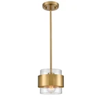 Claxy Gold Pendant Mini Hanging Kitchen Lighting With Clear Cyl.... Fixed Price $172.39.