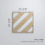 Ekena Millwork WALW24X24X0250STRCH Strymon 1/4" Decorative Fretwork Wall Panel. Fixed Price $44.95.