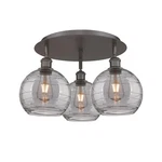 Innovations Lighting 516-3C 11 20 Athens Deco Swirl Semi-flush Oil Rubbed. Fixed Price $443.52.