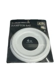 Hampton Bay 10 White Ceiling Medallion Center Hole Model 42505, Paintable... Fixed Price $10.97.