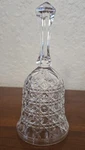 1940S Federal Glass Co Windsor "button And Cane" Pattern Crystal Bell 7". Fixed Price $14.95.