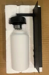 Globe Electric 44659 Laney Outdoor Wall Sconce 14 Tall Light Fixture In Black. Fixed Price $37.00.