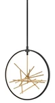 Fredrick Ramond FR46405 Styx 18"W Led Abstract Pendant - Black. Fixed Price $1019.15.