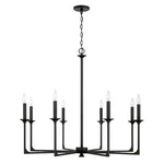 Capital Lighting Clint Chandelier Black Iron - 437381BI. Fixed Price $616.00.