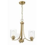 Used Craftmade Lighting 50523-SB Bolden Three Chandelier Transitional. Fixed Price $182.84.