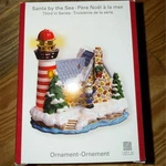 Dept 56 Heirloom Ornament Santa By The Sea Lighthouse Light-up Boxed Christmas. Fixed Price $12.16.