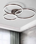 Eurofase Veranda 3 Ring Ceiling Or Wall Led Flushmount Light 24.5"X19.75"X4". Fixed Price $349.90.