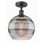 Innovations Lighting 516-1C-13-10 Rochester Semi-flush Black. Fixed Price $283.80.