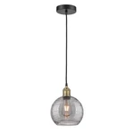 Innovations Athens Ds 8" C Mini Pendant, Bk Bs/sm 616-1P-BAB-G1213-8SM. Fixed Price $178.20.