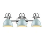 Golden Lighting 3602-BA3-CH Sea Foam Duncan 3-LIGHT 25"W Bathroom Vanity. Fixed Price $285.99.