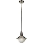 Murray Feiss P1270PN 1-LIGHT Mini Pendant, Polished Nickel. Fixed Price $49.95.