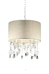 Ore International K-5125H Drape Crystal Ceiling Lamp 18" X 23" Clear Si.... Fixed Price $300.00.