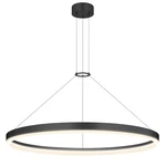 Sonneman 2317 Black Corona 1-LIGHT Led Pendant With Frosted Shade. Fixed Price $3040.00.