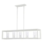 Golden Lighting 2073-LP-CLR Smyth 5 9"W Taper Candle Linear White. Fixed Price $479.99.
