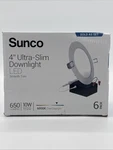 Sunco Pack 4 Inch Led Recessed Lights, Slim Canless Ceiling Lighting, 650 L.... Fixed Price $45.99.