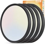 4PK 15.8" Slim Led Ceiling Light 32W 3480LM Cct Selectable For Home Use. Fixed Price $133.99.