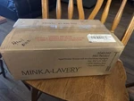 Minka-lavery 3040-560 Mini Pendant Aged Kinston Bronze Brushed Brass Clear Glass. Fixed Price $140.00.