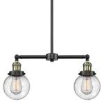 Innovations Lighting 209-6 Beacon 23"W Linear Black / Antique. Fixed Price $539.00.