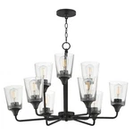 Maxim 12879 Hudson Light 30"W Chandelier - Black. Fixed Price $498.00.