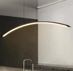 Jonathan Lighting JYL7012B Black Roxanna 42"W Led Linear Chandelier. Fixed Price $135.99.