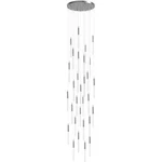 Avenue Lighting HF2031-SNW-PN Main St. Snow Pendant Polished Nickel. Fixed Price $4034.40.