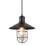 Lnc Industrial Cage Pendant Lighting, Black Small Hanging Fixture For Kitchen.... Fixed Price $100.06.