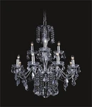 New 12 Light Chrome Crystal Chandelier Indoor Decoration Villa Home Living Room. Fixed Price $344.00.