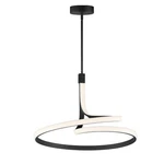 Black Led Pendant From The Serpentine Collection. Fixed Price $518.00.