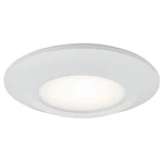 Abra Lighting 1LT Low Profile Flushmount, White 30099FM-WH-BUTTON. Fixed Price $49.99.
