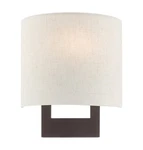 Livex Lighting 42420 Hayworth 10" Tall Wall Sconce - Bronze. Fixed Price $125.96.