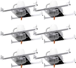 Sunco 6 Pack 4" Recessed Can Light Housing - Easy Install, Air Tight, Ic Rated. Fixed Price $156.99.