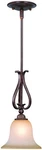Vaxcel Lighting PD35491 Bronze Monrovia 1-LIGHT Mini Pendant. Fixed Price $118.99.