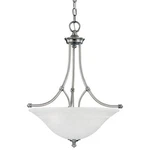Thomas Lighting Harmony 3-LIGHT Satin Pewter Pendant. Fixed Price $129.88.