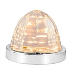 81941 Amber/clear Classic Watermelon Surface Mount 18 Led Turn/marker Light. Fixed Price $57.57.