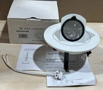 Wac Lighting HR-D425-WT White 4'' Recessed Adjustable Round Trim Nos. Fixed Price $44.99.