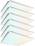 2X2 Ft Led Light Flat Panel, 20/30/40W, Color Temperature Selectable (6 Pack). Fixed Price $215.57.