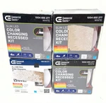 4PK Commercial Electric Ultra Slim 4" Color Selectable Canless Recessed Led Kit. Fixed Price $39.99.