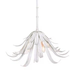 Eurofase Lighting 46431 Kagra 24"W Chandelier - White. Fixed Price $1760.00.