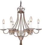 Volume Lighting V2116 Kuta Chandelier, Prairie Rock Finish. Fixed Price $76.00.