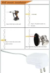 Hampton Bay Led Adjustable Spot Light Warm White Brushed Nickel Metal. Fixed Price $15.00.