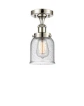 Innovations Lighting 916-1C-11-5 Bell Semi-flush 5"W Nickel. Fixed Price $154.00.